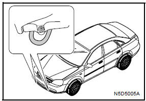 Chevrolet Lacetti: Holowanie Samochodu - Postępowanie W Sytuacjach Awaryjnych