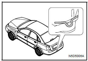 Chevrolet Lacetti: Holowanie Samochodu - Postępowanie W Sytuacjach Awaryjnych