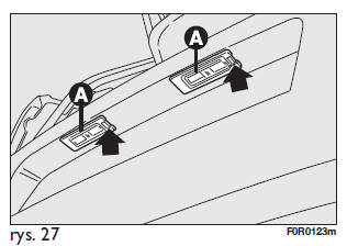 Fiat Linea: Trzecie Światło Stop - Wymiana Żarówki Światel Zewnętrznych - W Razie Awarii