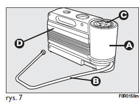 ZESTAW SZYBKIEJ NAPRAWY OPON FIX & GO Automatic