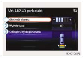 Ekran systemu audio
