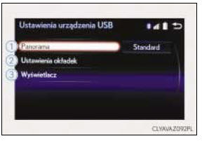 Zmiana ustawień dotyczących urządzeń USB