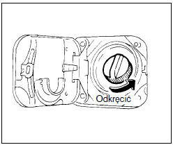 Zakrętka wlewu paliwa